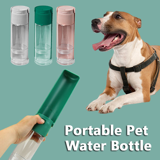 Water Bottle for Dogs. Outdoors and Travels without thirst.